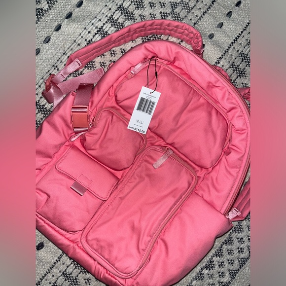 Vera Bradley Women's Cotton Utility Large Backpack, Rouge Rose, One Size - Picture 2 of 7